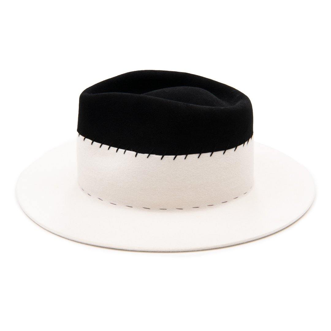 Bicolor - Luisa Fernē - Sombreros Artesanales