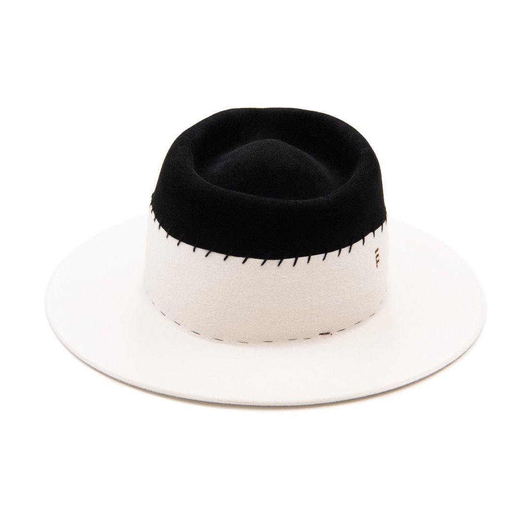 Bicolor - Luisa Fernē - Sombreros Artesanales