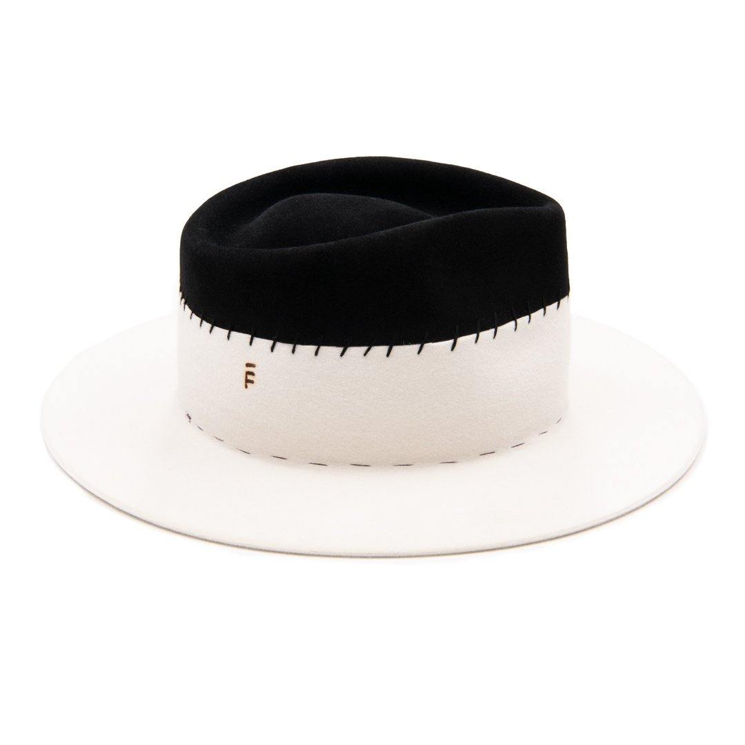 Bicolor - Luisa Fernē - Sombreros Artesanales