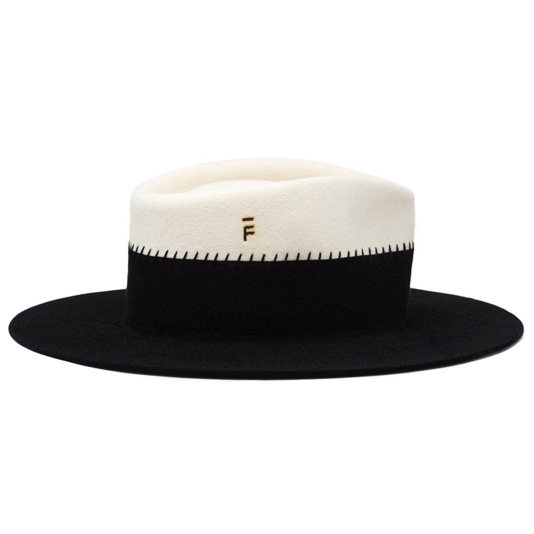 Bicolor - Luisa Fernē - Sombreros Artesanales