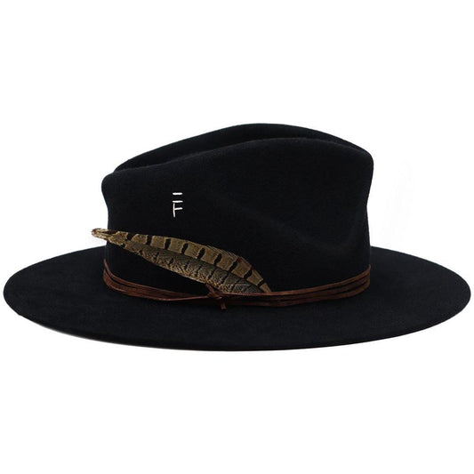 Freedom Black - Luisa Fernē - Sombreros Artesanales