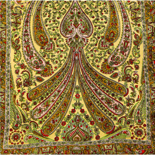 Gold-silk-scarf-print-luisa-ferne
