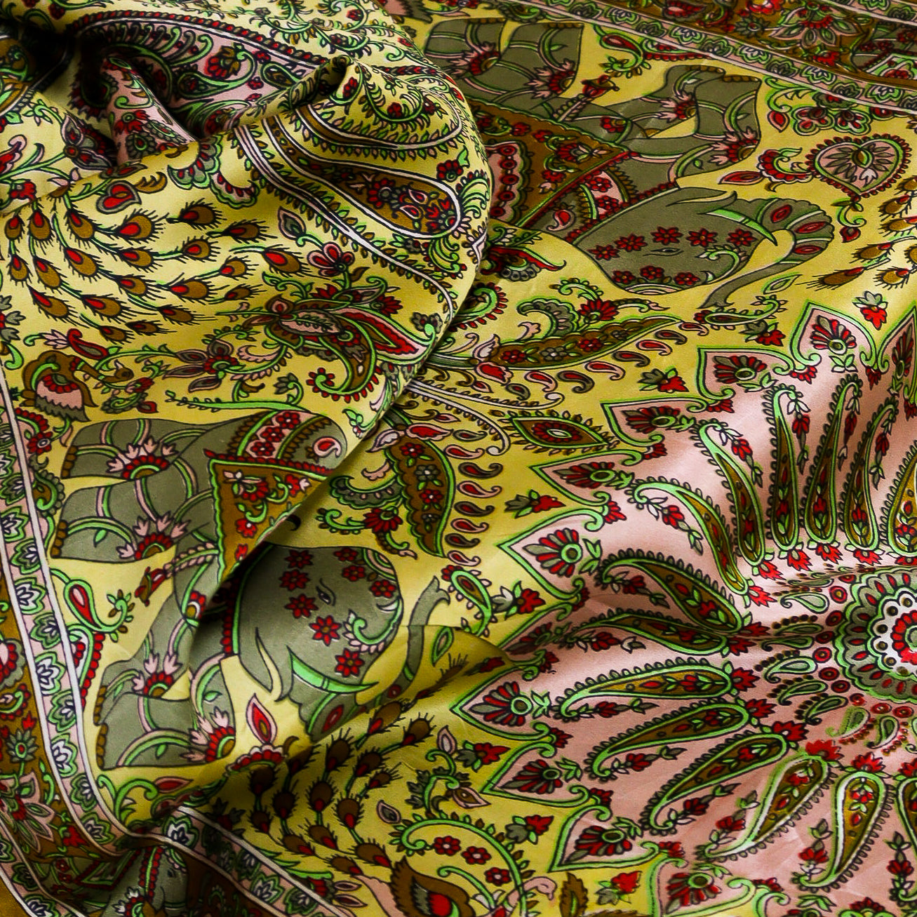 Gold-silk-scarf-print-luisa-ferne