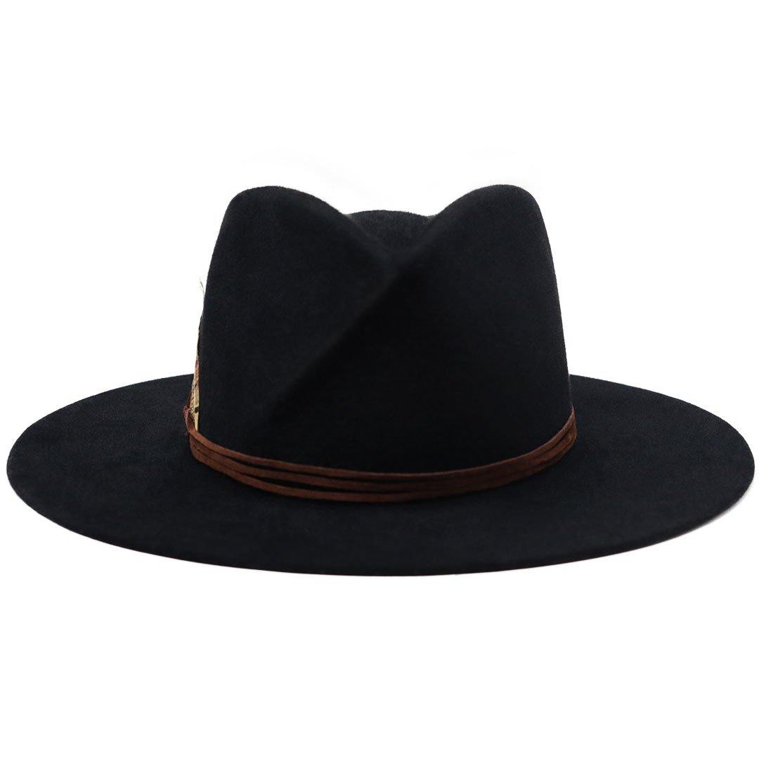 Freedom Black - Luisa Fernē - Sombreros Artesanales