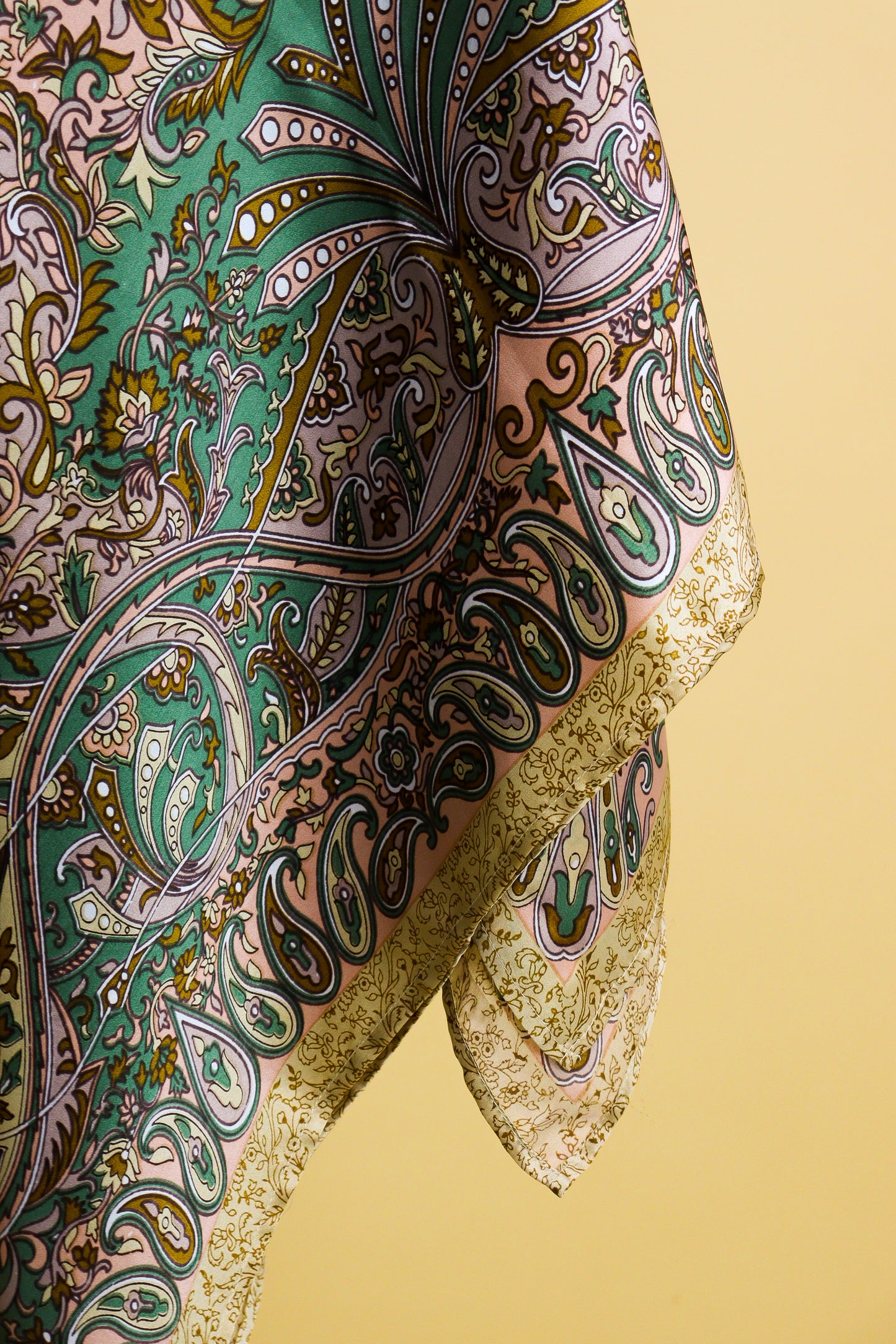 Olive-print-silk-scarf-texture-luisa-ferne