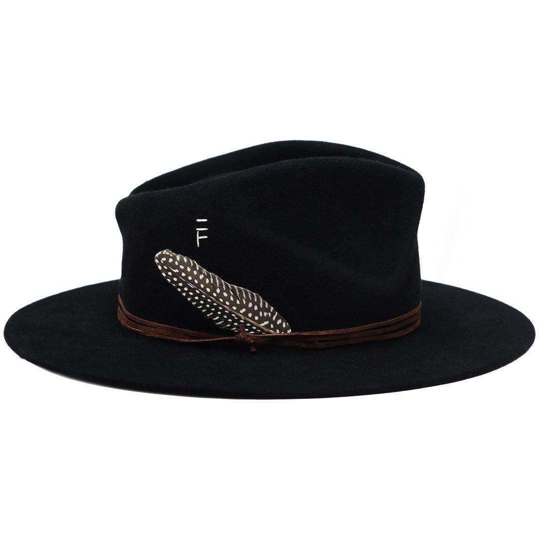 Freedom Black - Luisa Fernē - Sombreros Artesanales