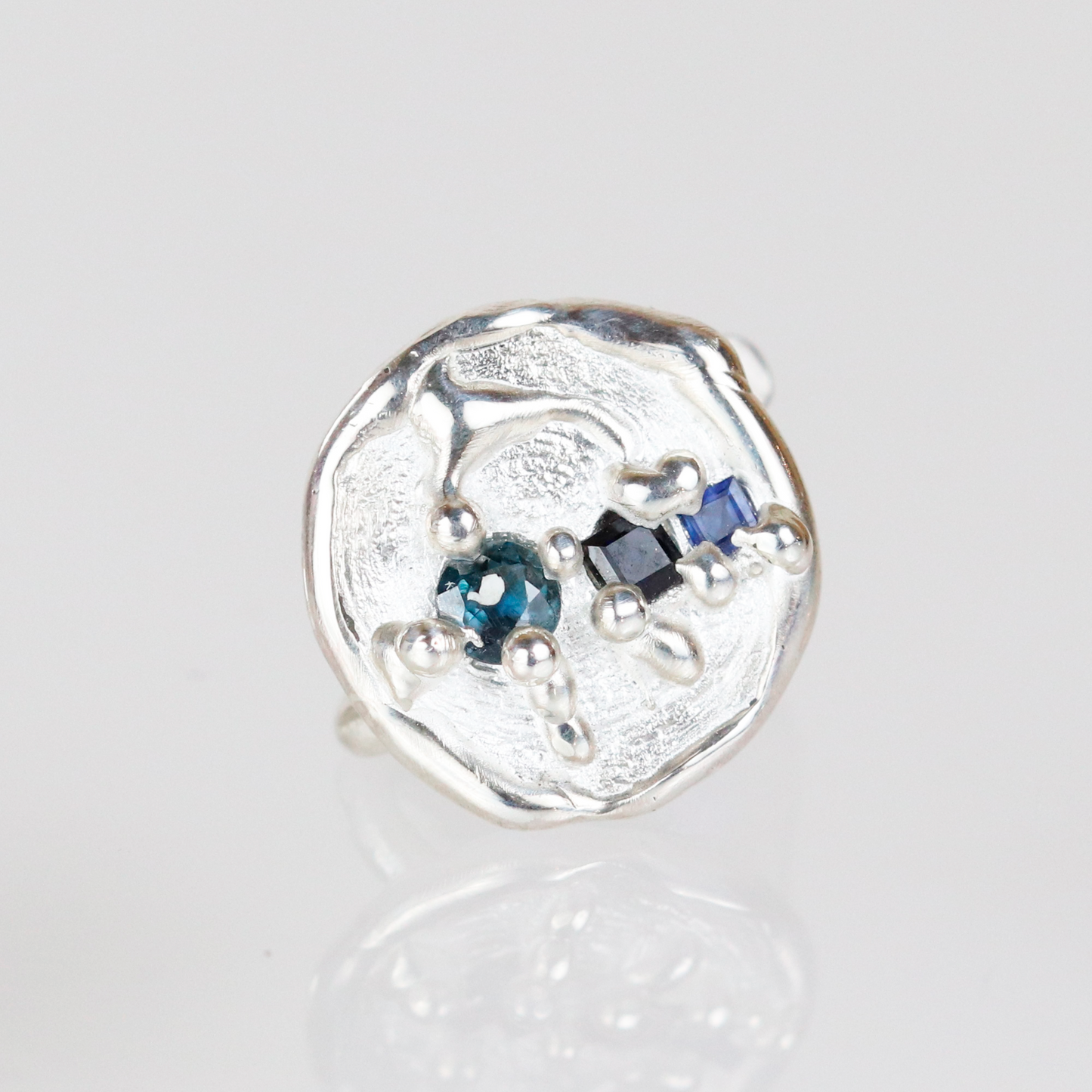 Sombrero artesanal Elementos Plata - Luisa Fernē - Sombreros Artesanales