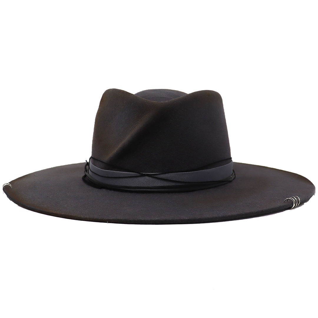 Sombrero artesanal Tarnish - Luisa Fernē - Sombreros Artesanales