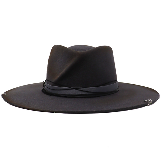 Sombrero artesanal Tarnish - Luisa Fernē - Sombreros Artesanales