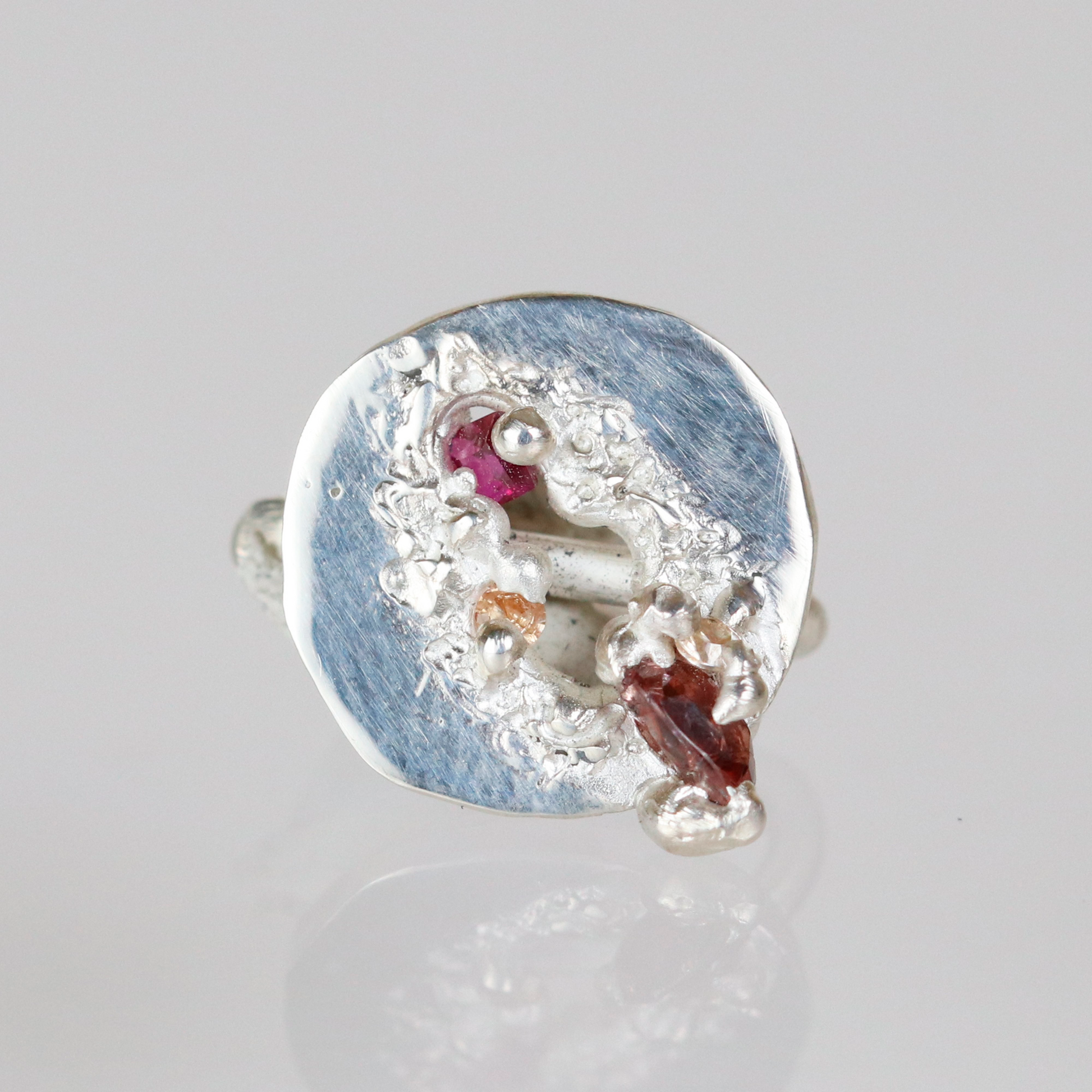 Sombrero artesanal Elementos Plata - Luisa Fernē - Sombreros Artesanales