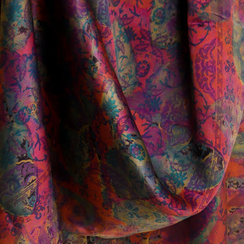 Burgundy-texture-silk-scarf-texture