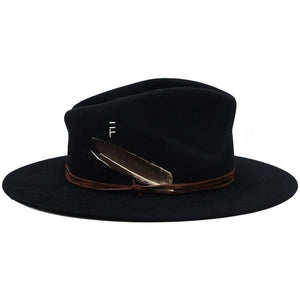 Freedom Black - Luisa Fernē - Sombreros Artesanales