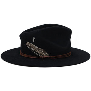 Freedom Black - Luisa Fernē - Sombreros Artesanales