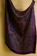 purple-print-silk-scarf